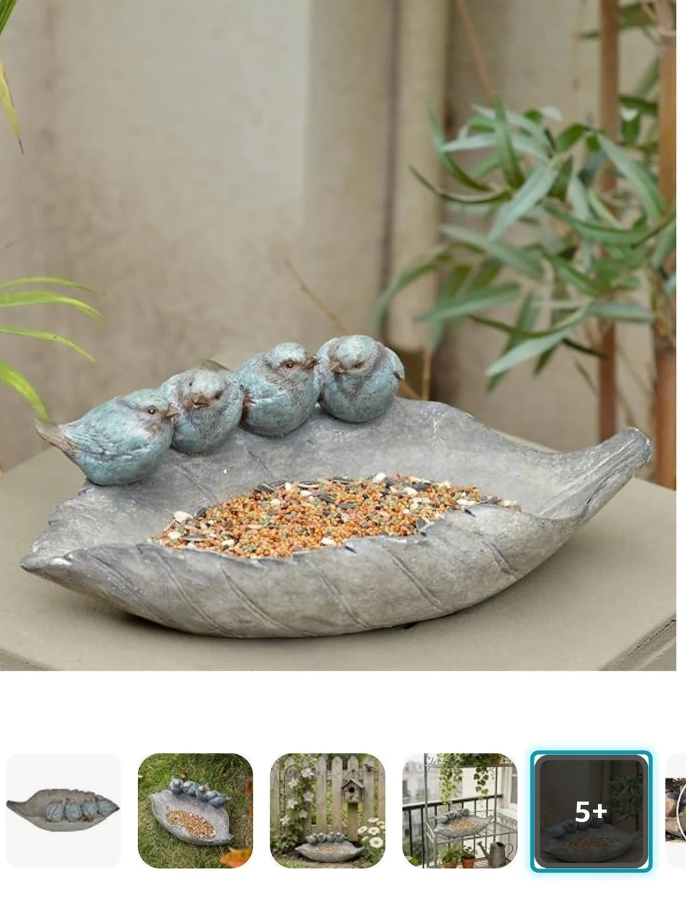 12.4x7.5x4.1 Inch Bird Feeder (34)